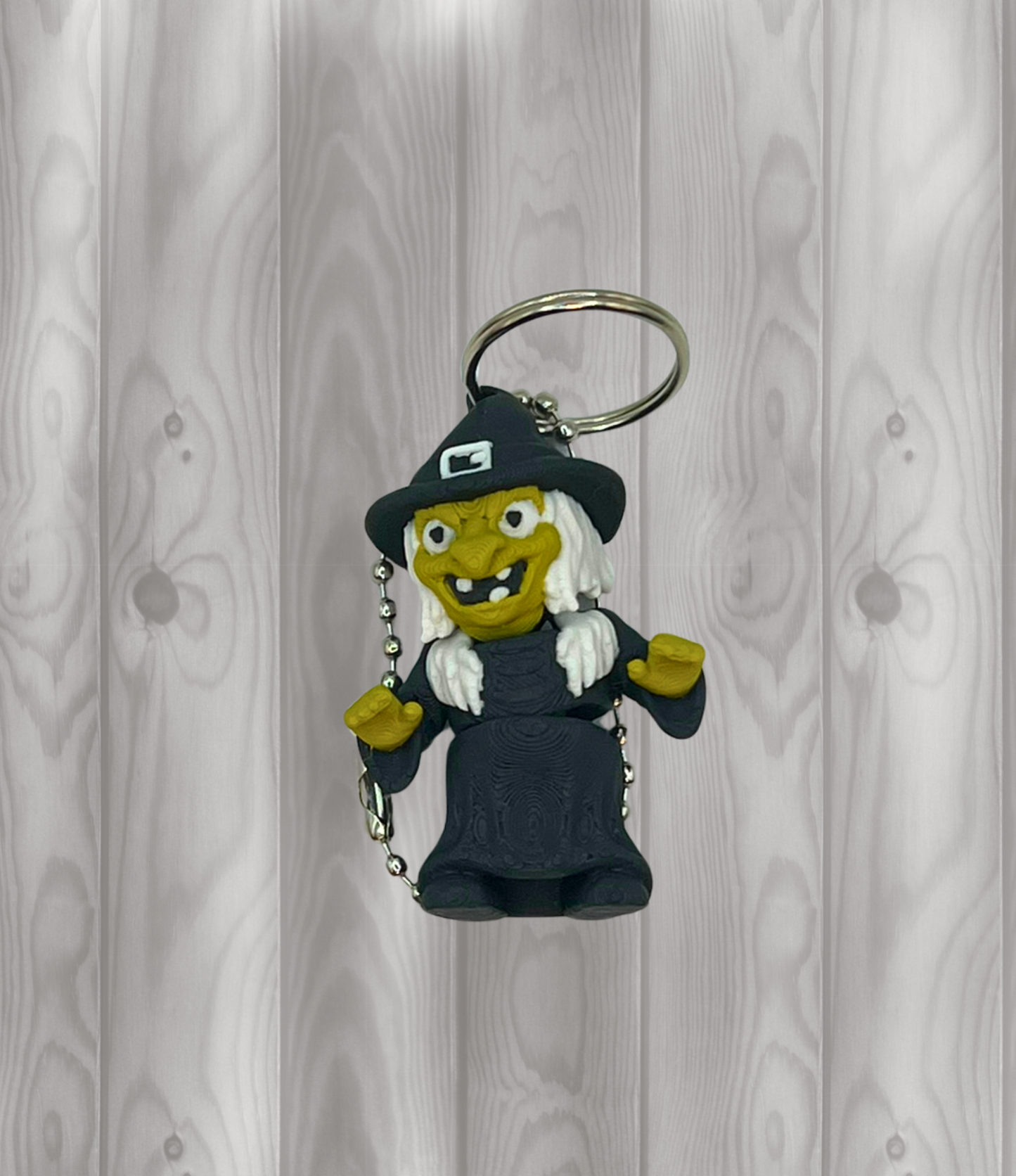 Hexe - Beweglicher Schlüsselanhänger