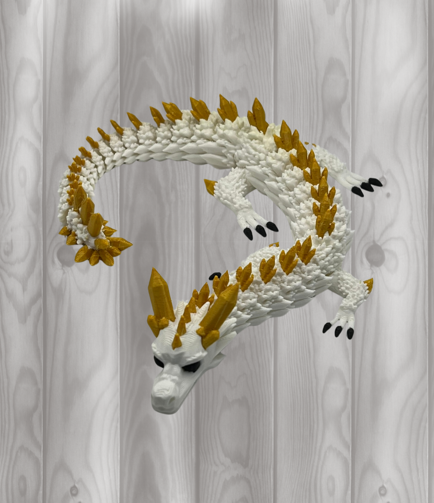 Kristall Drache - Länge 38cm