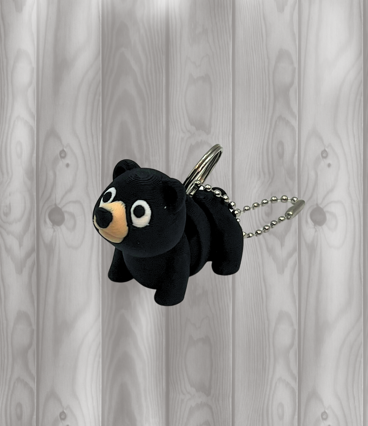 Schwarzbär - Beweglicher Schlüsselanhänger