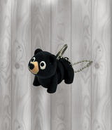 Schwarzbär - Beweglicher Schlüsselanhänger