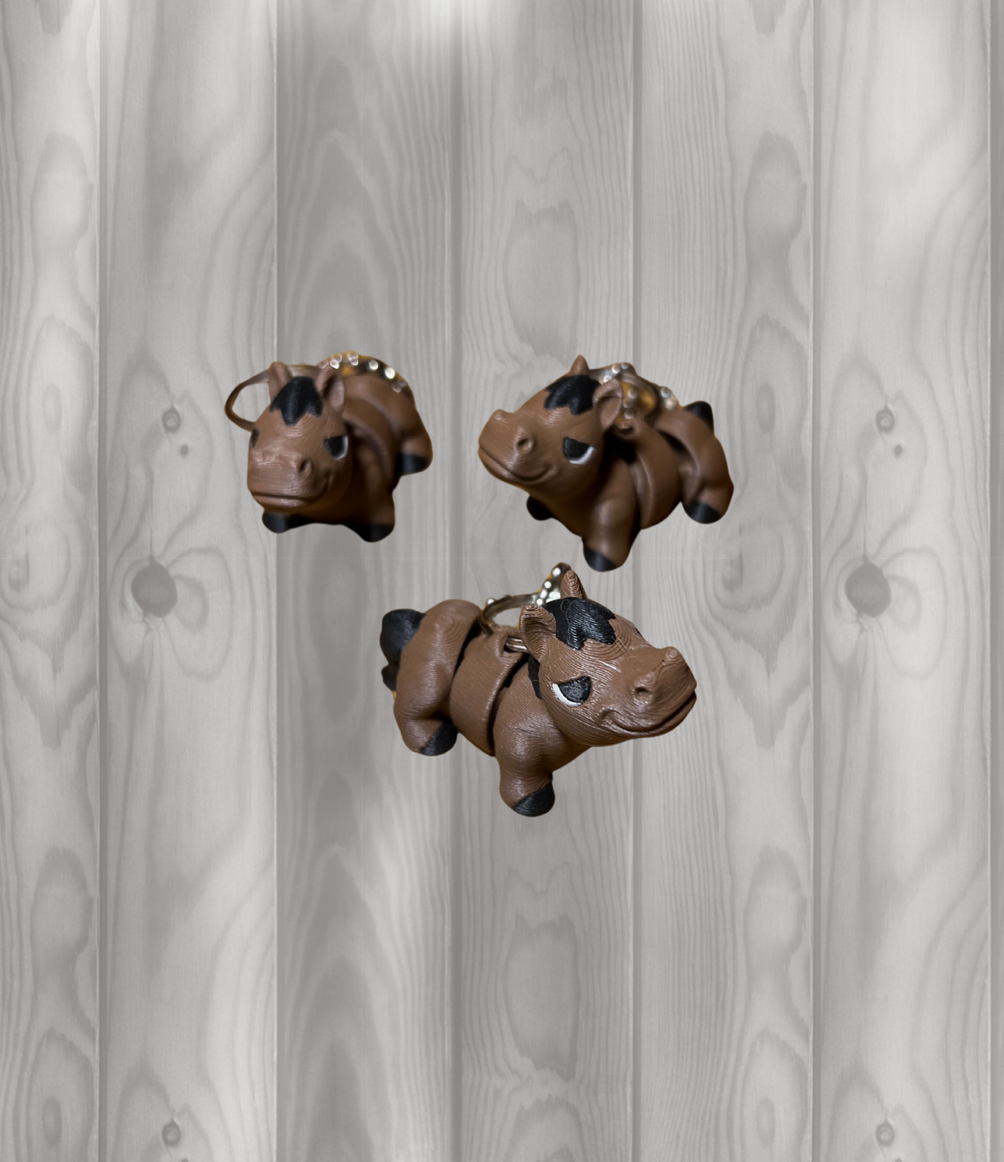 Pferdchen - Beweglicher Schlüsselanhänger