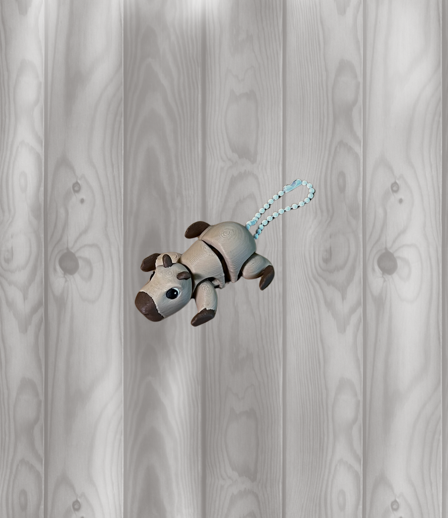 Capybara - Beweglicher Schlüsselanhänger