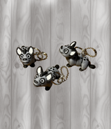 Wildhund - Beweglicher Schlüsselanhänger