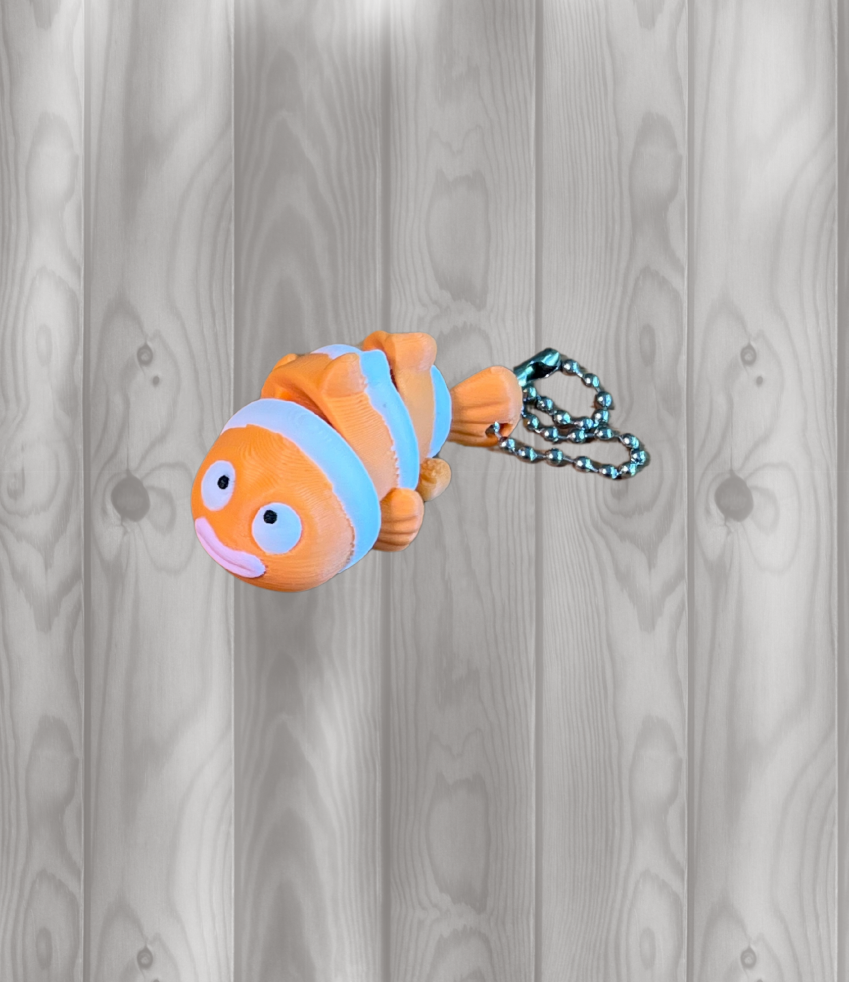 Clownfisch - Beweglicher Schlüsselanhänger
