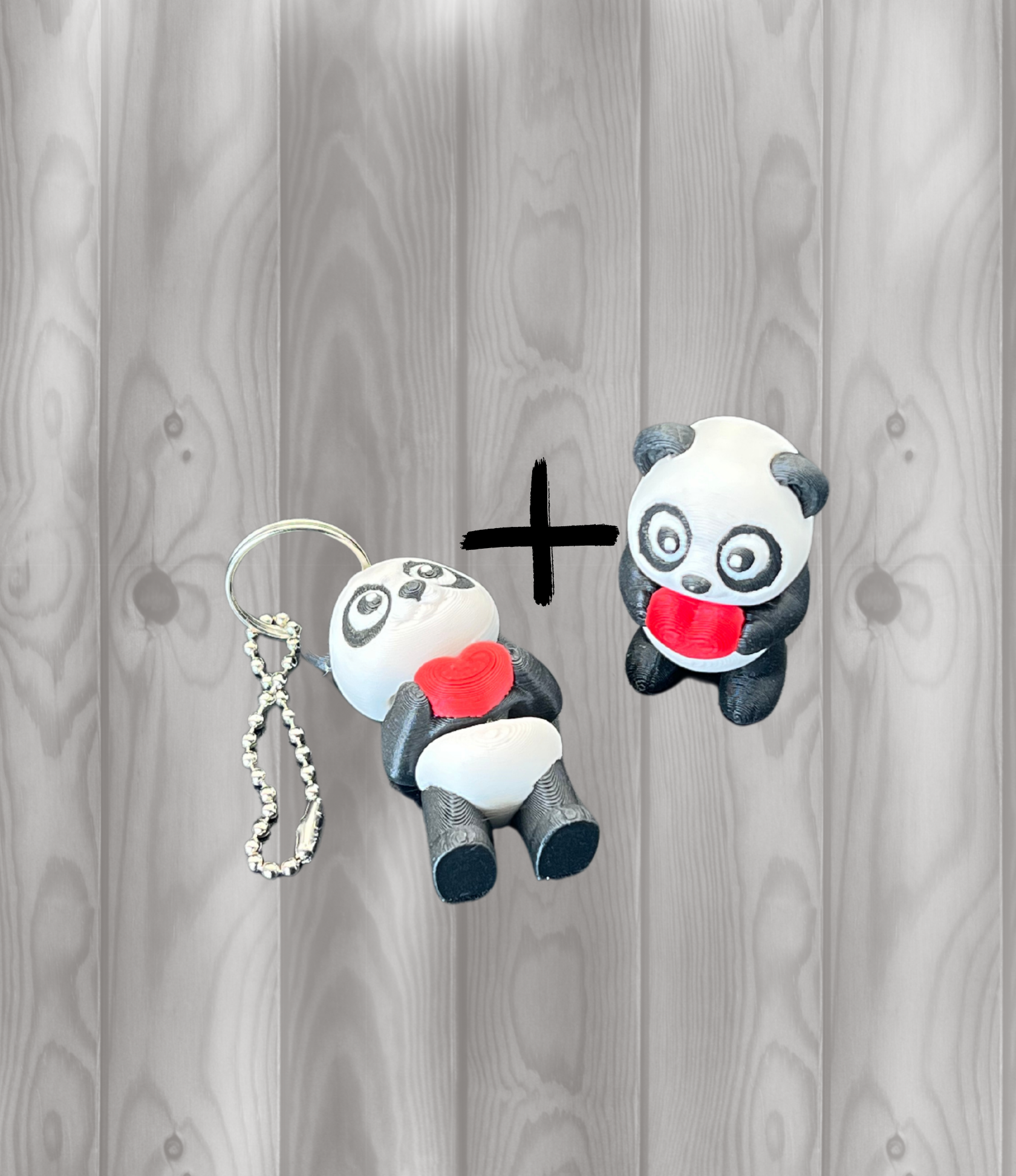 Panda mit Herz Bundles