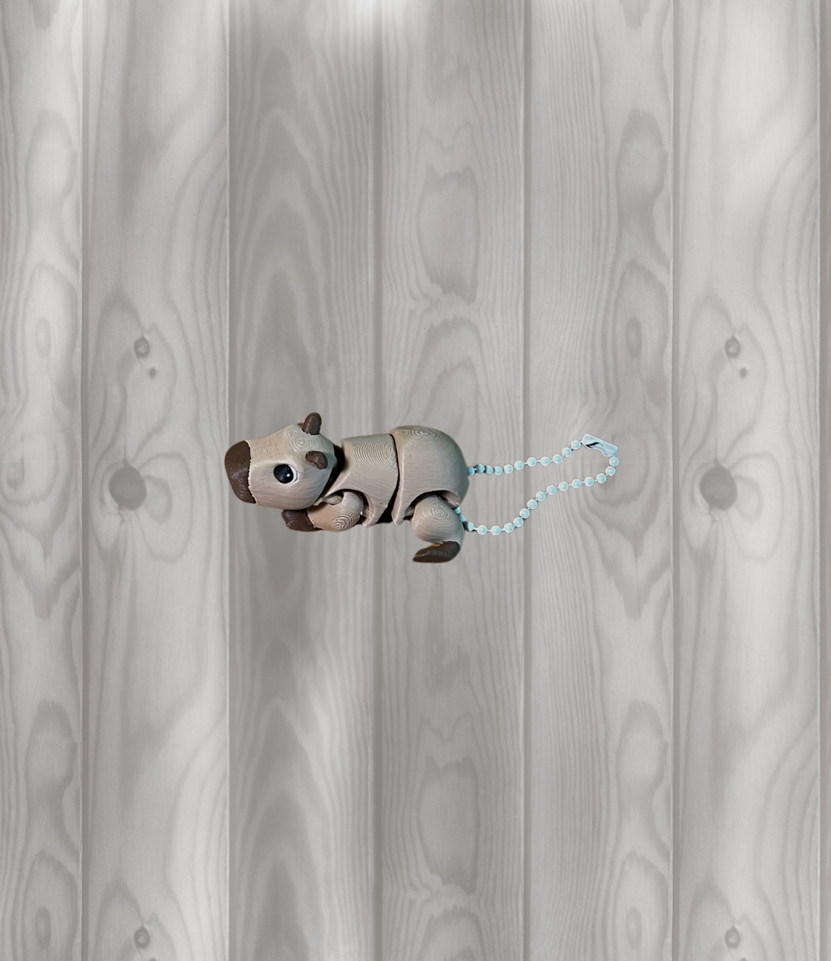 Capybara - Beweglicher Schlüsselanhänger