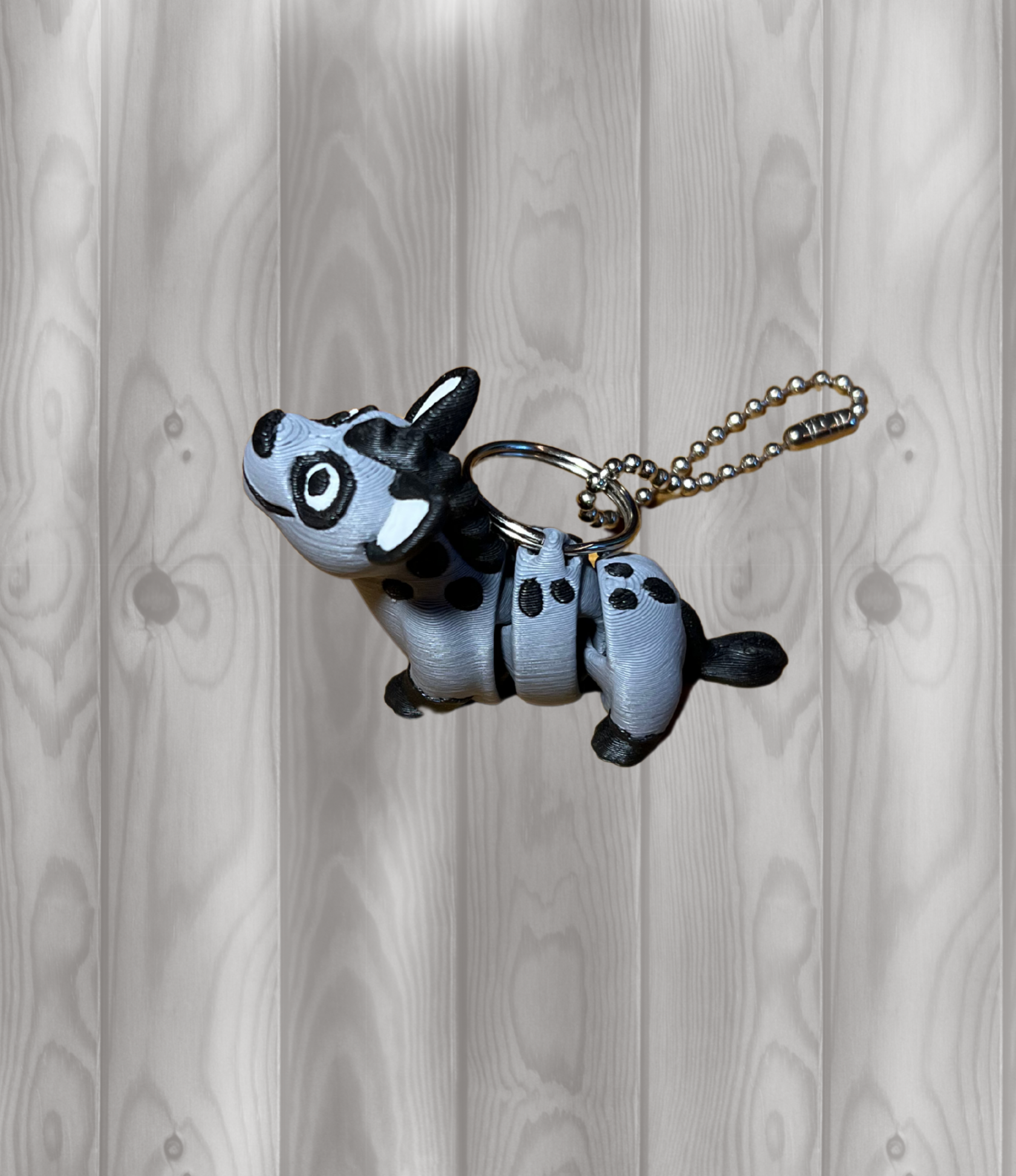 Wildhund - Beweglicher Schlüsselanhänger