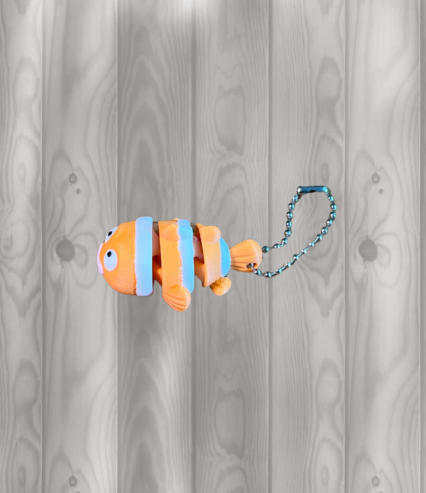 Clownfisch - Beweglicher Schlüsselanhänger