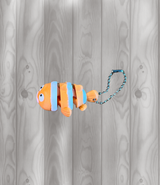 Clownfisch - Beweglicher Schlüsselanhänger