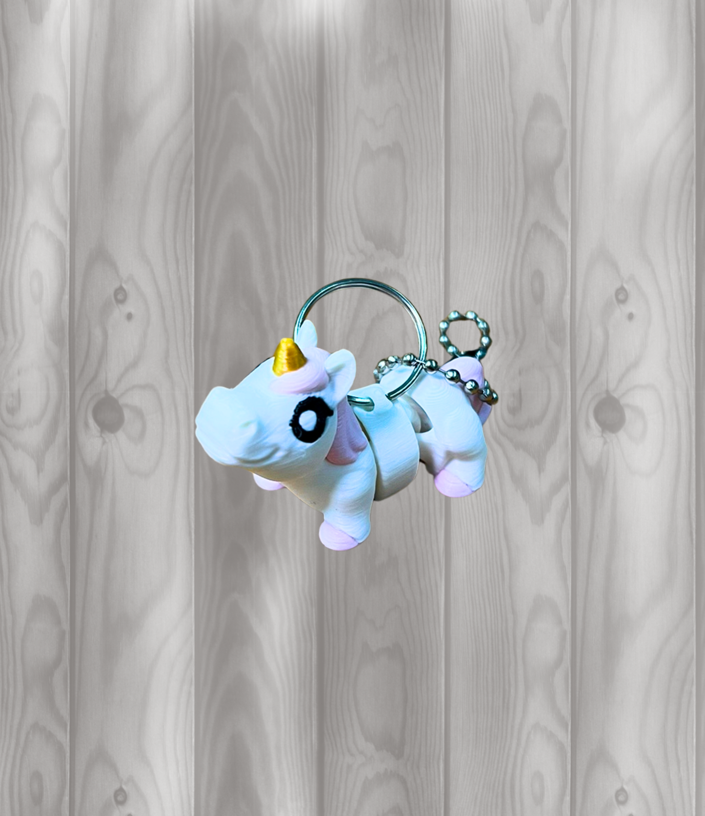 Einhorn - Beweglicher Schlüsselanhänger