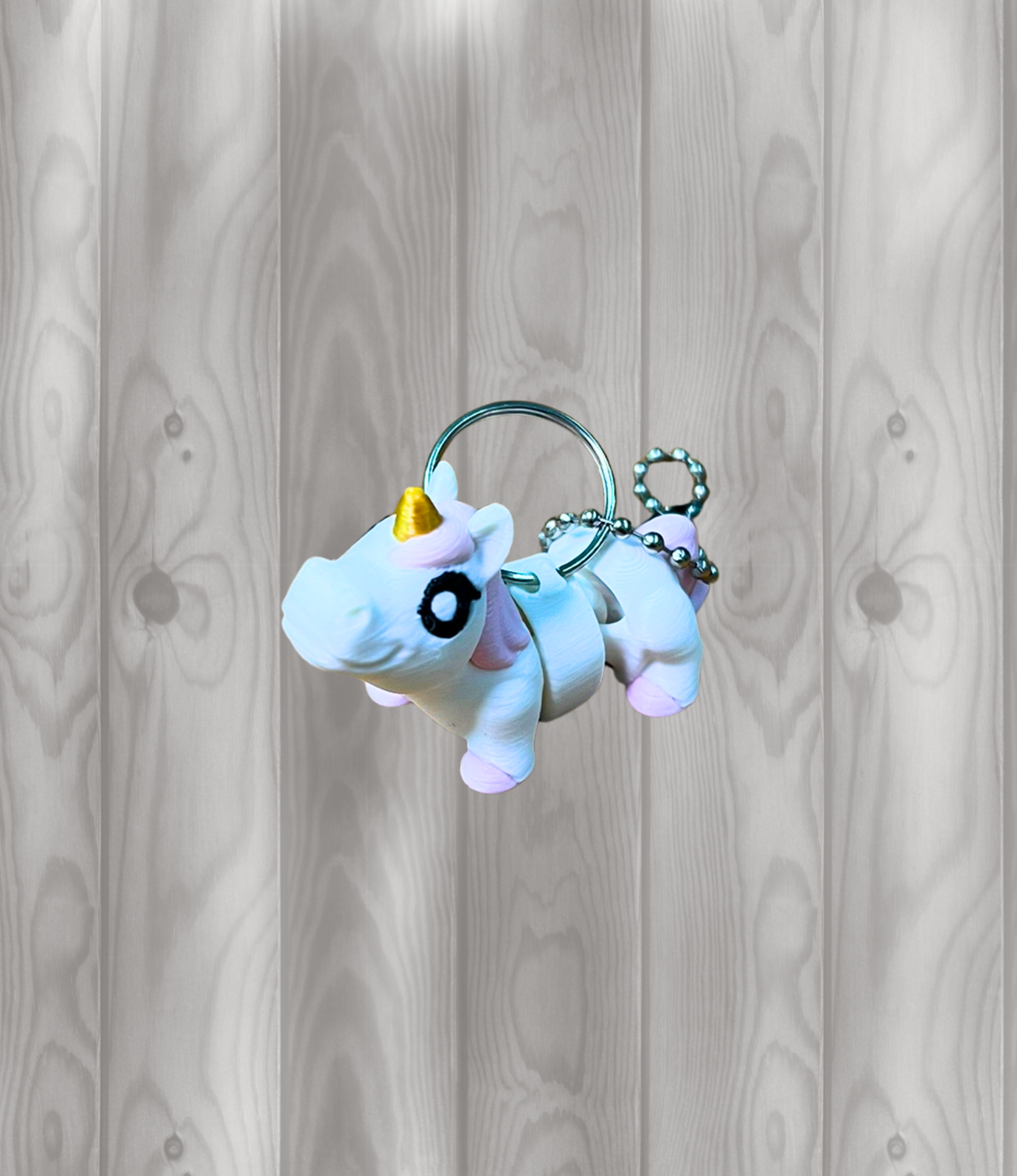 Einhorn - Beweglicher Schlüsselanhänger