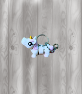 Einhorn - Beweglicher Schlüsselanhänger