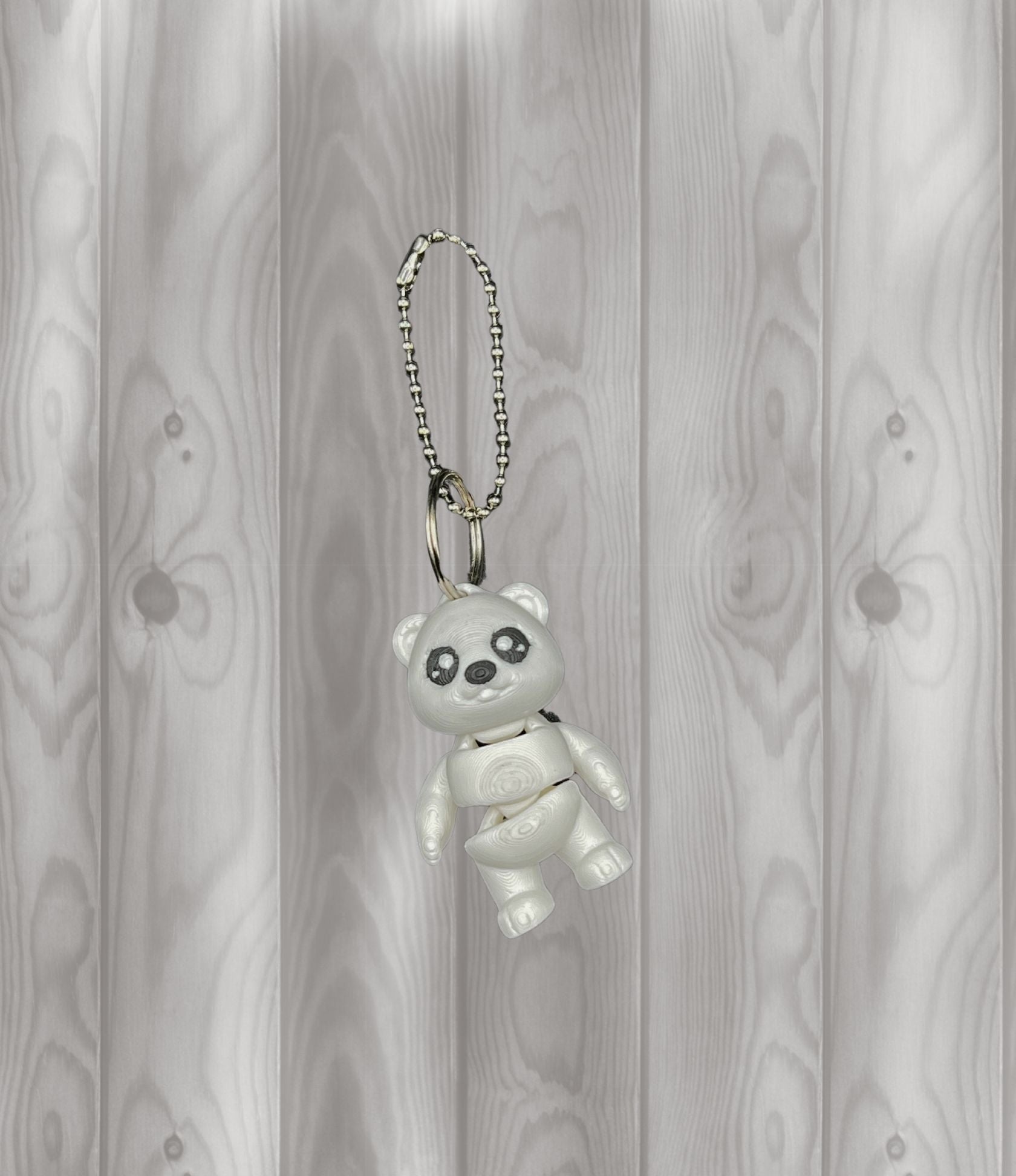 Eisbär  - Beweglicher Schlüsselanhänger