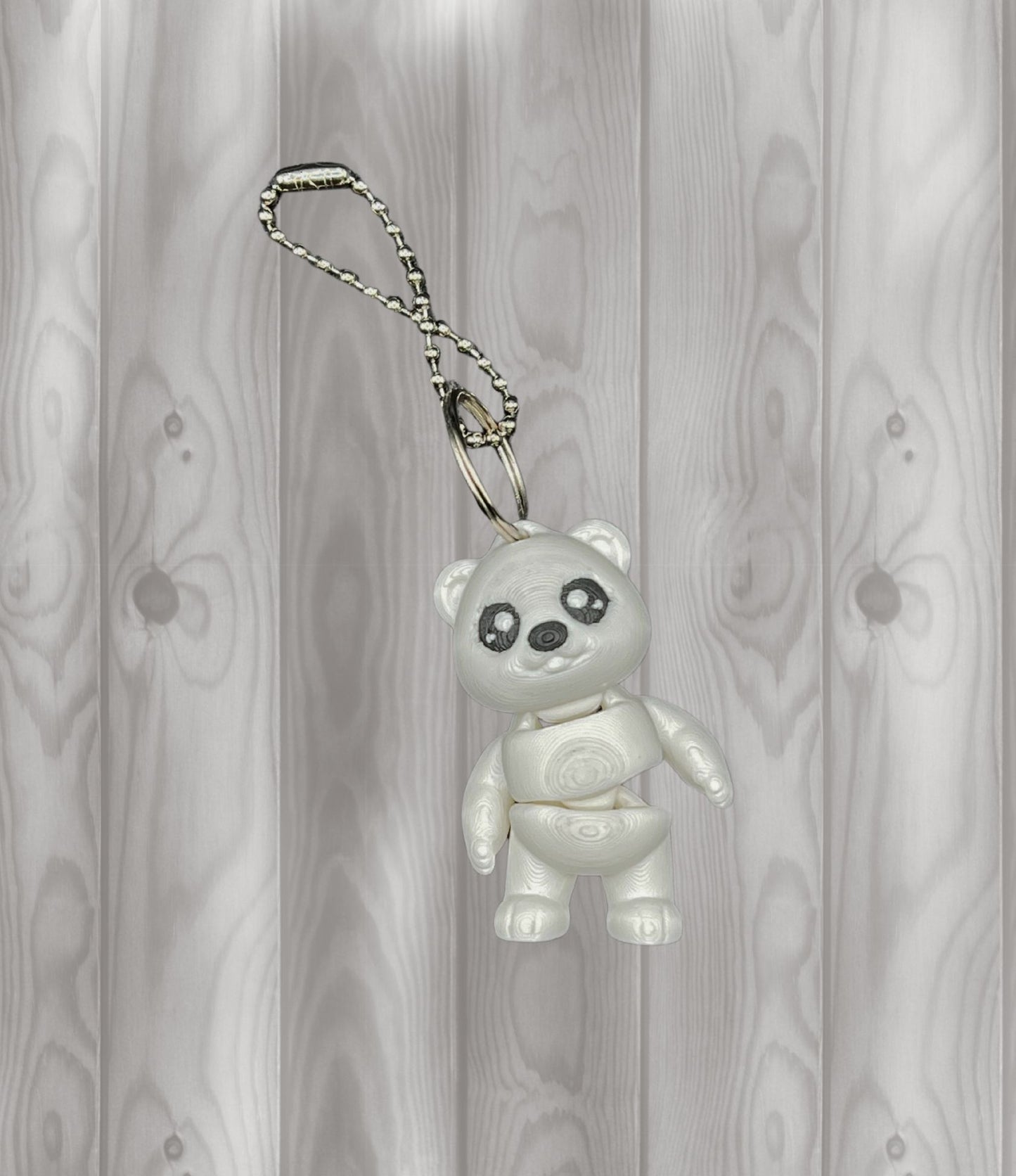 Eisbär  - Beweglicher Schlüsselanhänger