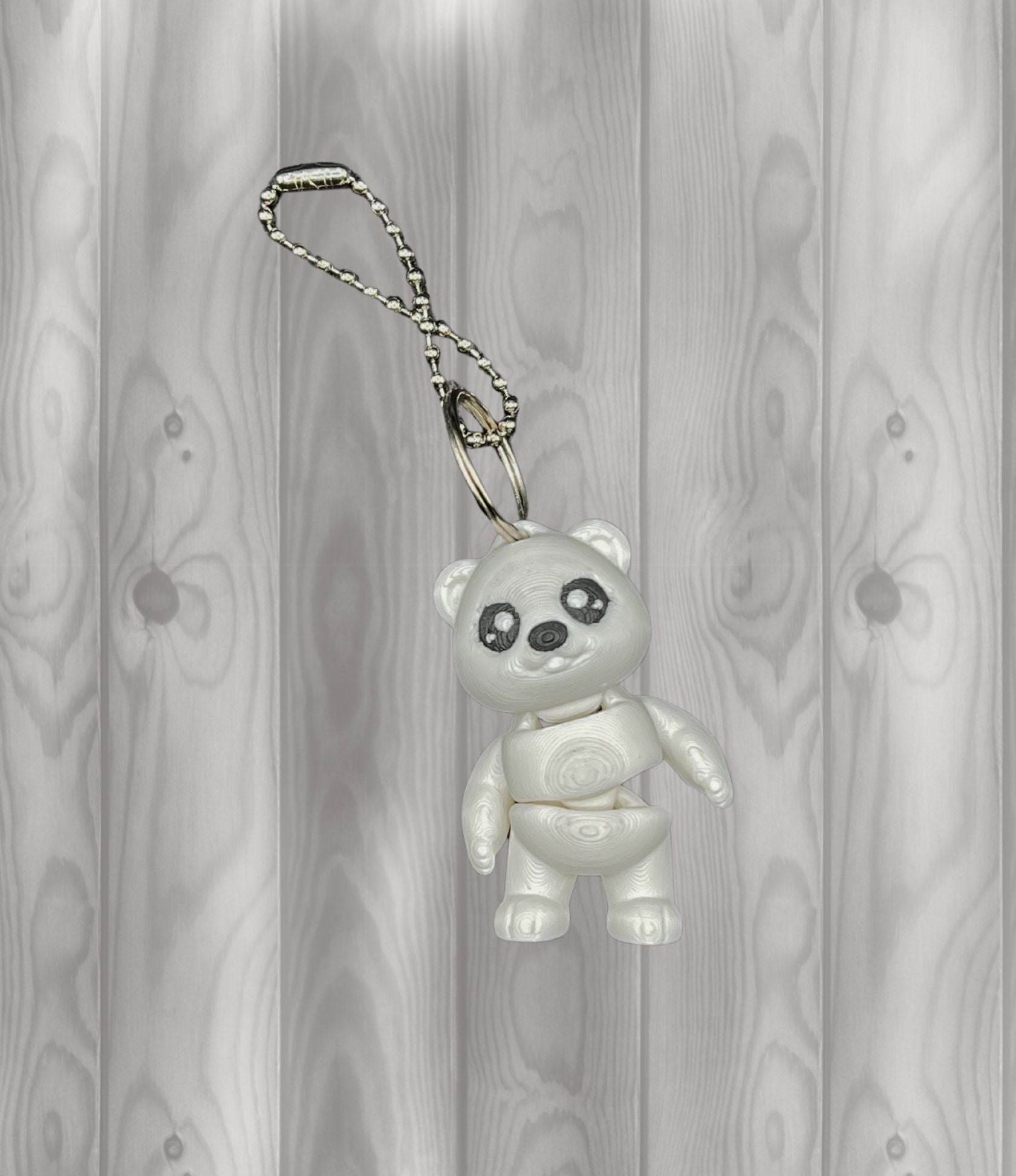Eisbär  - Beweglicher Schlüsselanhänger