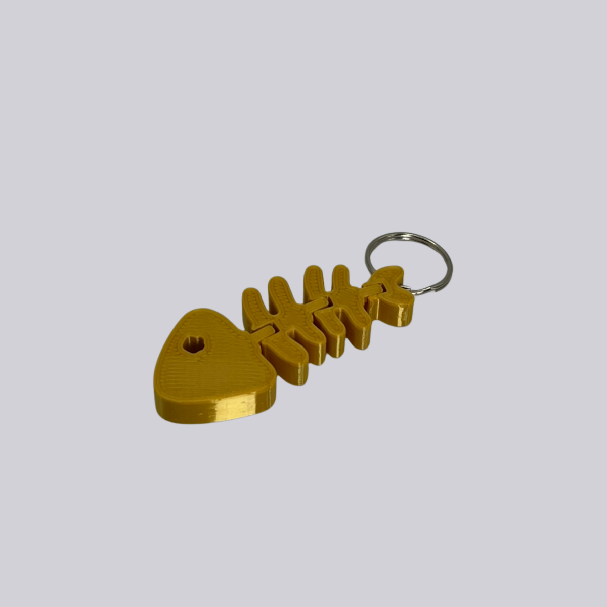Fisch Skellet Schlüsselanhänger