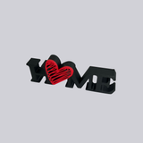 HOME Dekoschild
