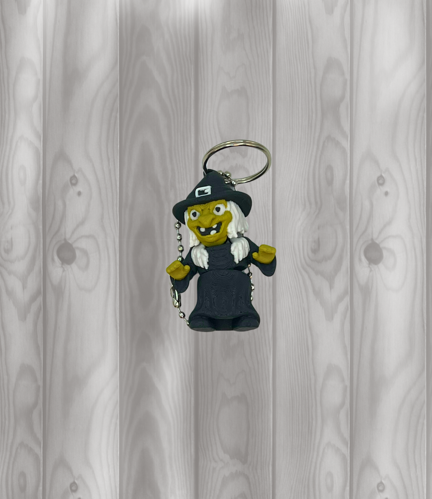 Hexe - Beweglicher Schlüsselanhänger