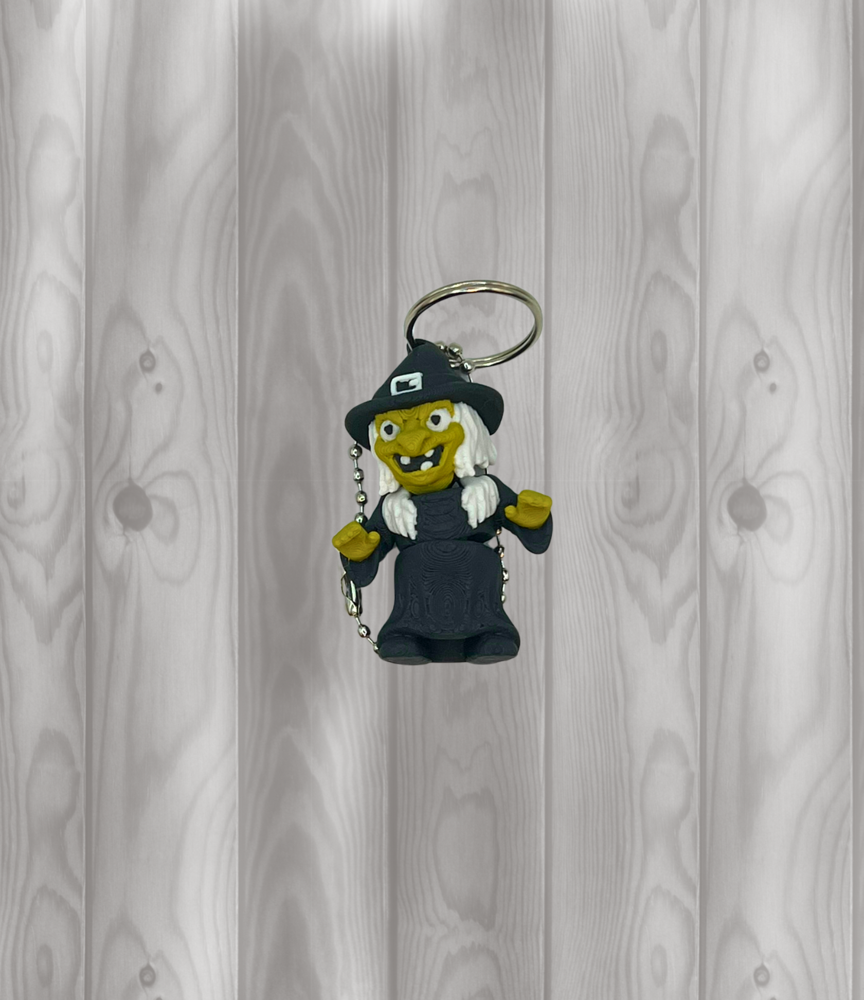 Hexe - Beweglicher Schlüsselanhänger