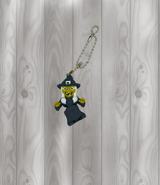 Hexe - Beweglicher Schlüsselanhänger