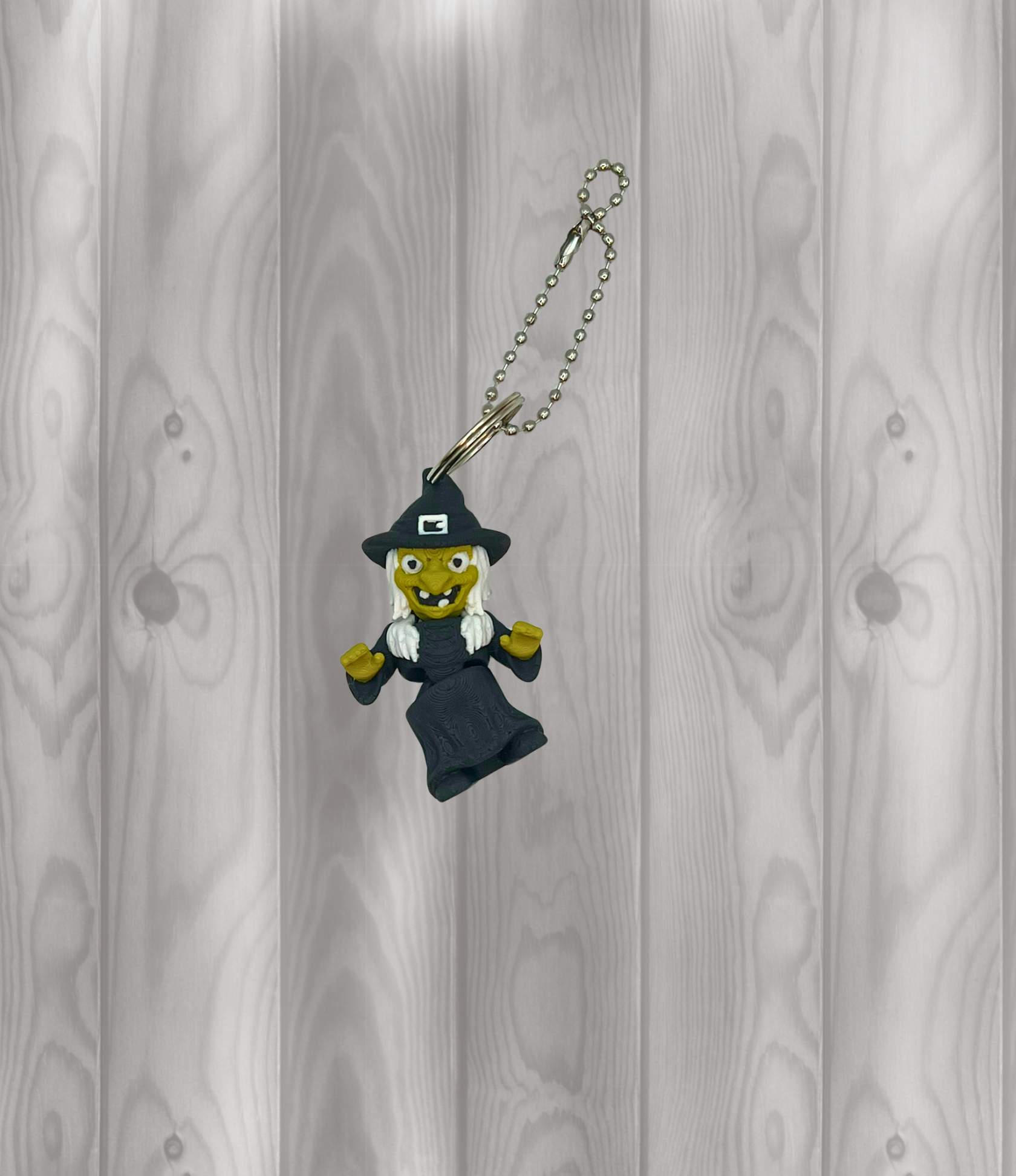Hexe - Beweglicher Schlüsselanhänger