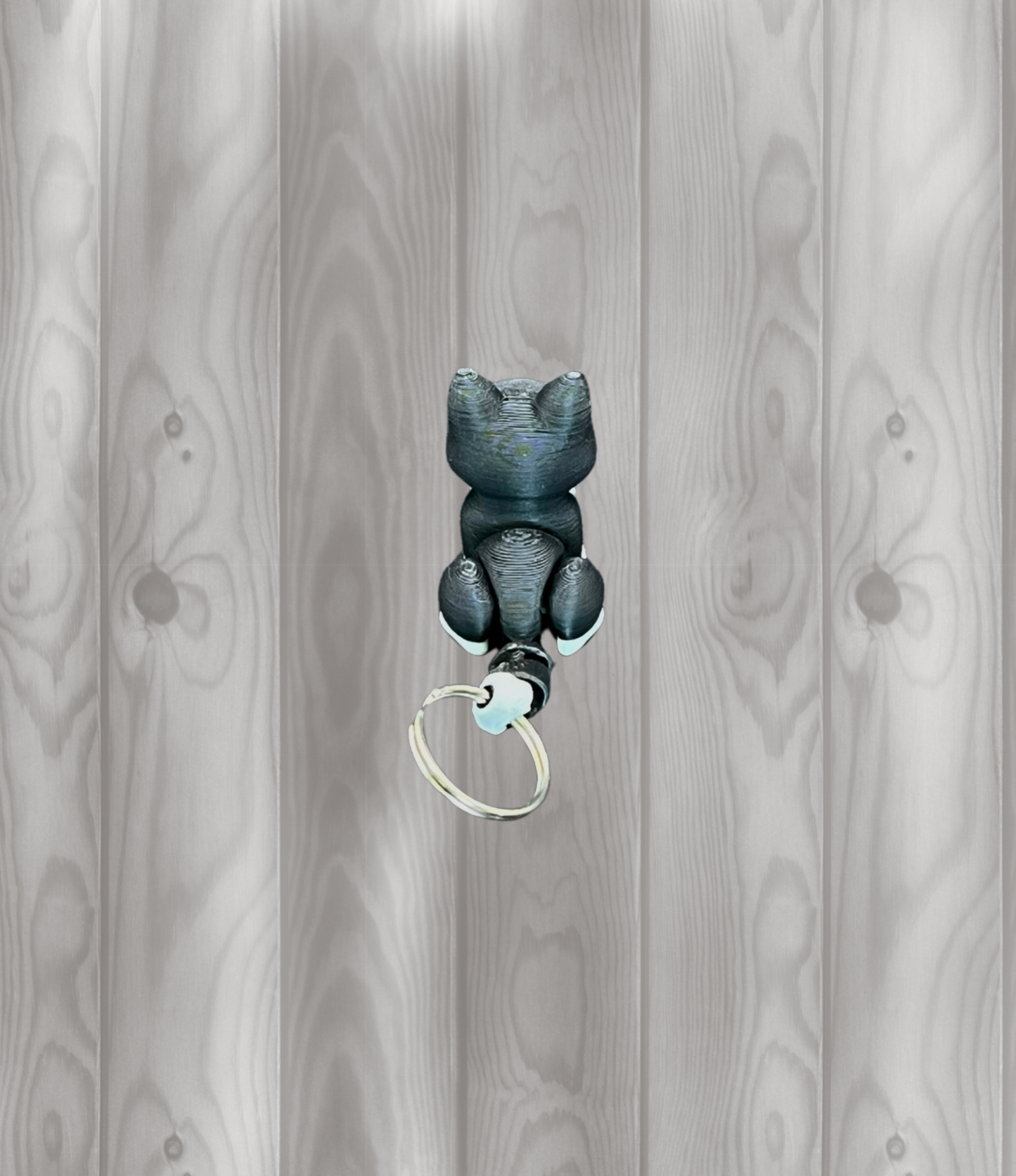 Katze - Beweglicher Schlüsselanhänger