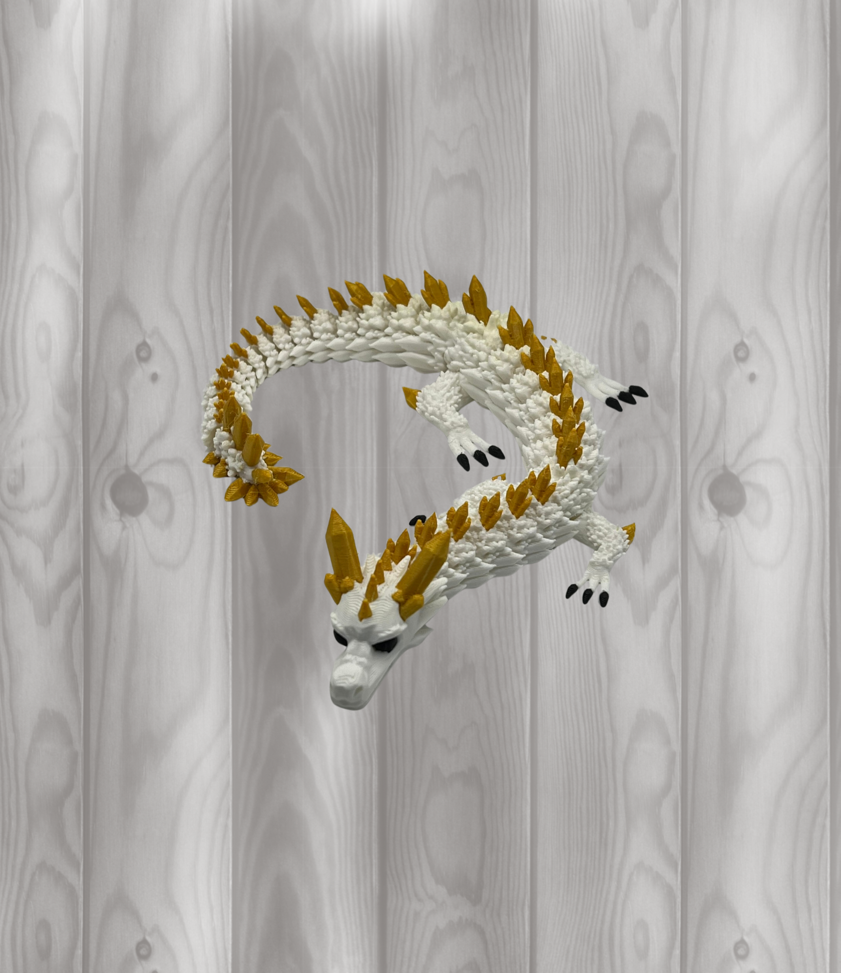 Kristall Drache - Länge 38cm