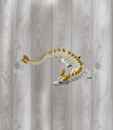 Kristall Drache - Länge 38cm