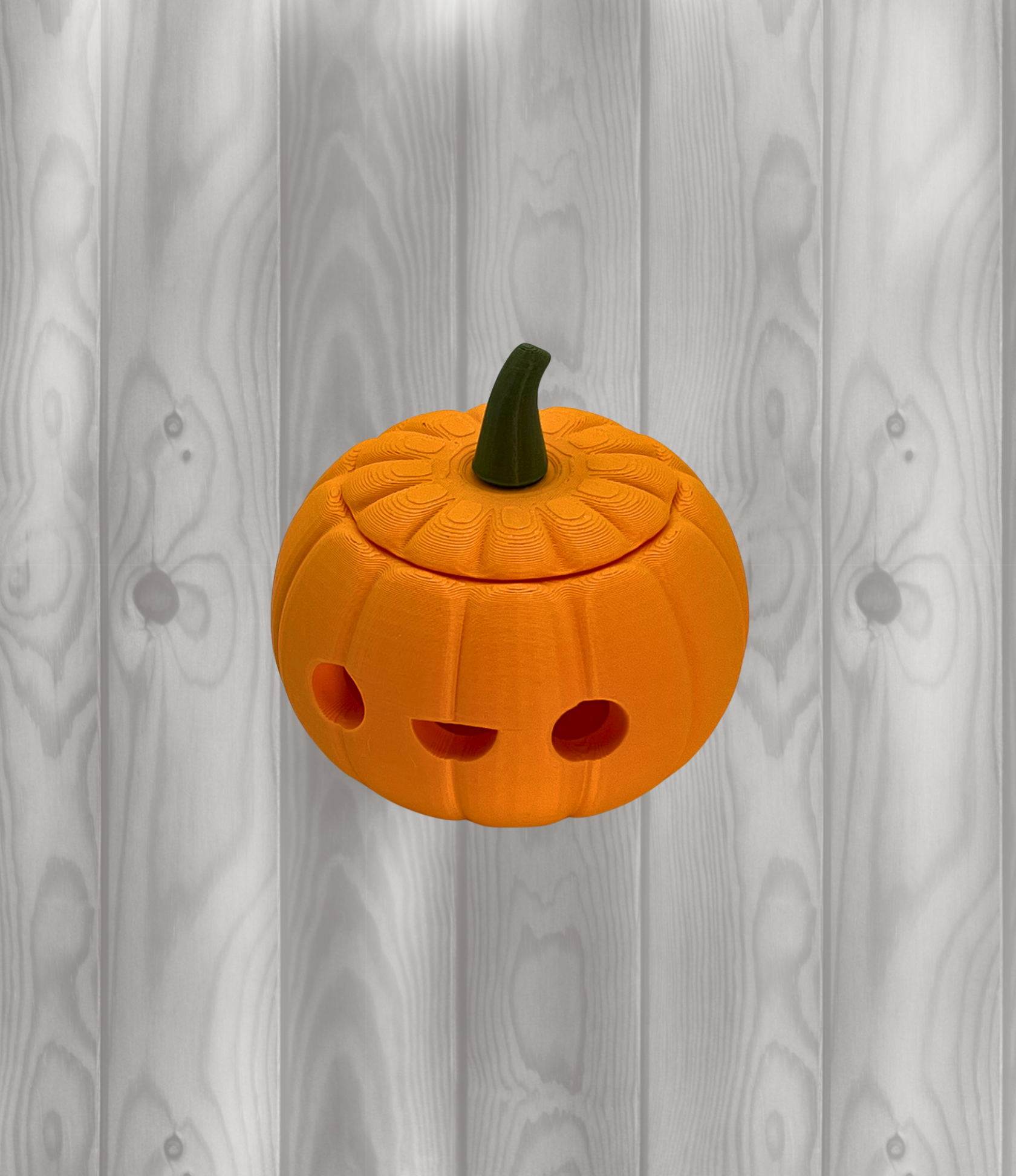 Kürbis Teelicht Funny