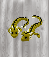 Lindwurm - Länge 19cm