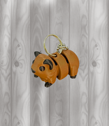 Meerschweinchen - Beweglicher Schlüsselanhänger