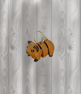 Meerschweinchen - Beweglicher Schlüsselanhänger