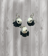 Rabe mit Maske - Beweglicher Schlüsselanhänger