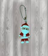 Samichlaus - Nikolaus - Weihnachtsmann - Beweglicher Schlüsselanhänger