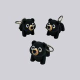 Schwarzbär - Beweglicher Schlüsselanhänger