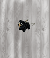 Schwarzbär - Beweglicher Schlüsselanhänger