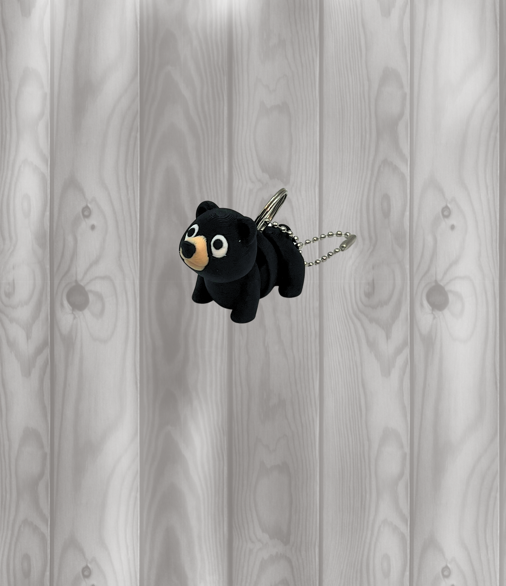 Schwarzbär - Beweglicher Schlüsselanhänger