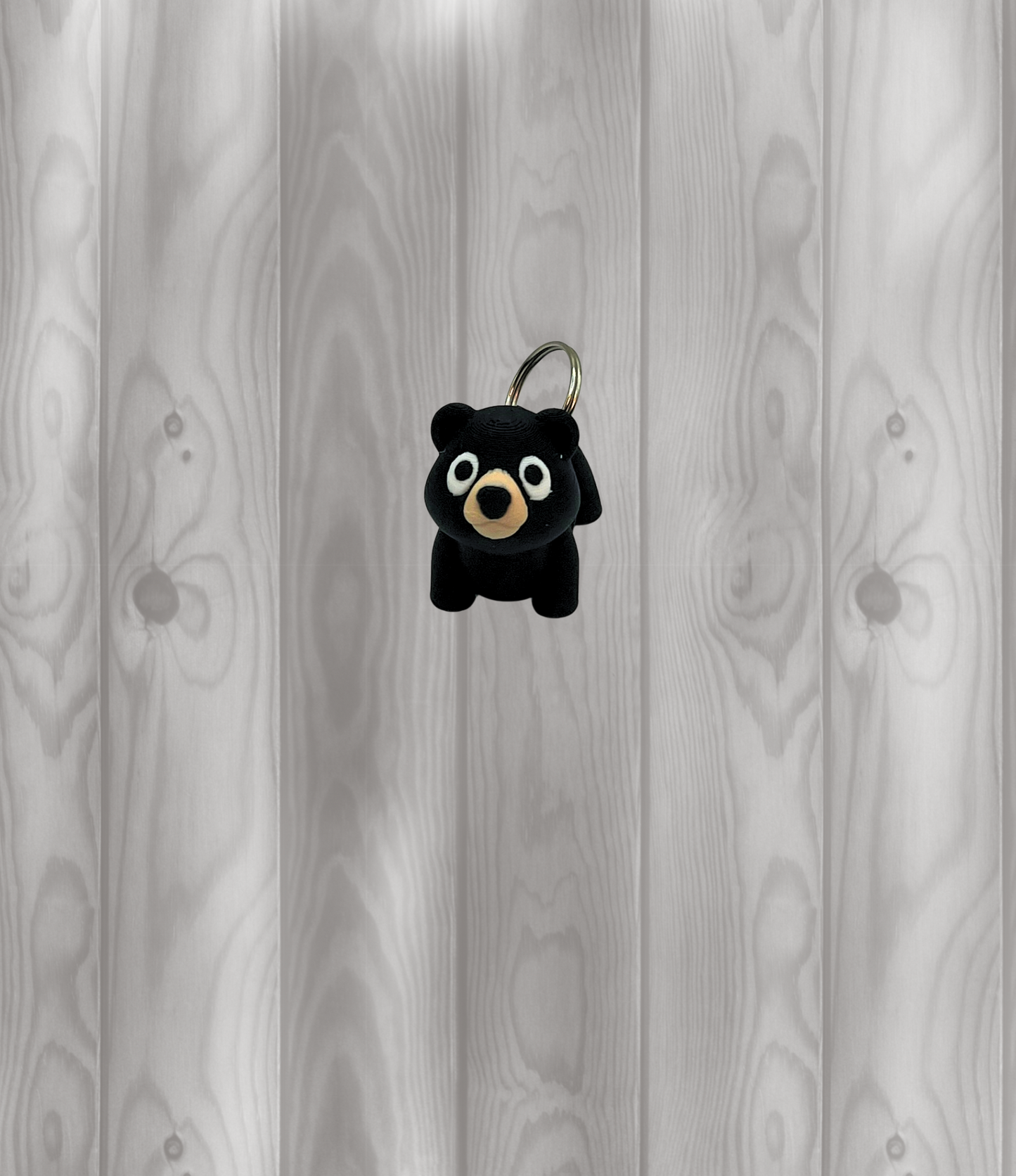 Schwarzbär - Beweglicher Schlüsselanhänger