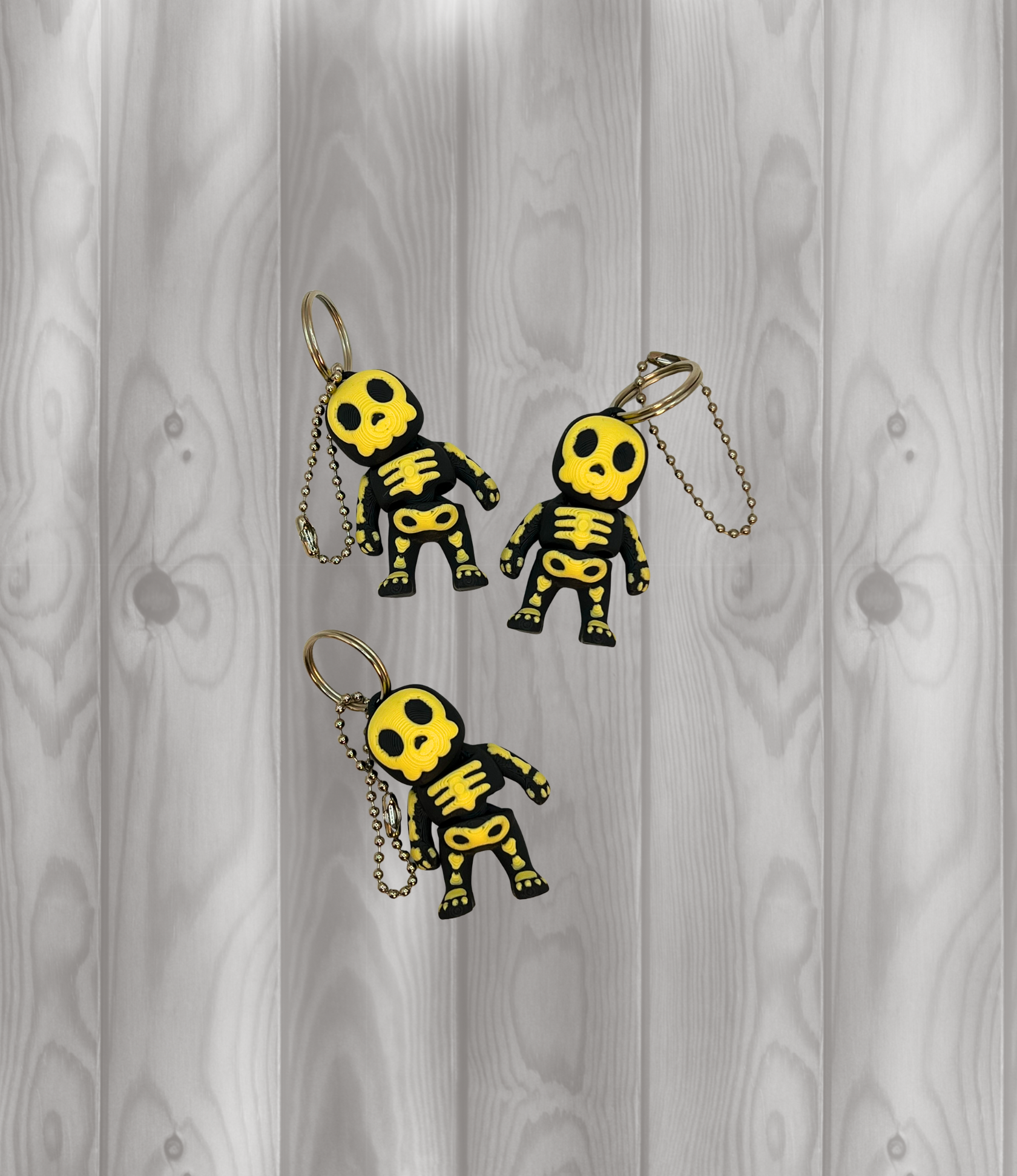 Skelett - Beweglicher Schlüsselanhänger