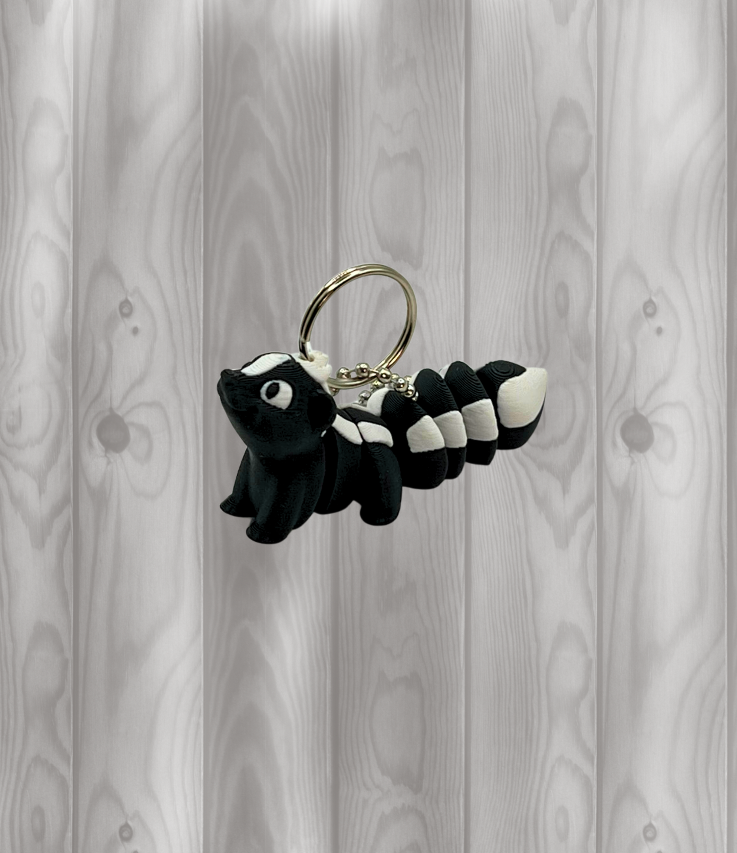 Stinktier - Beweglicher Schlüsselanhänger