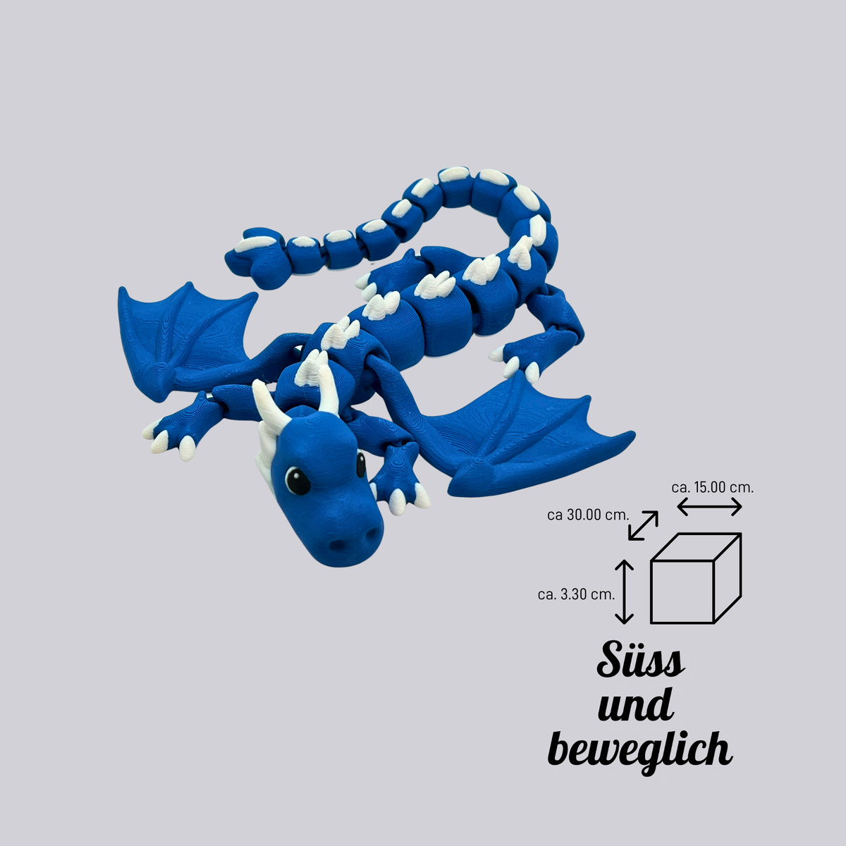 Wasserdrache - Länge 30cm