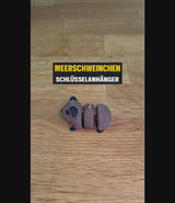 Meerschweinchen - Beweglicher Schlüsselanhänger