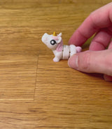 Einhorn - Beweglicher Schlüsselanhänger